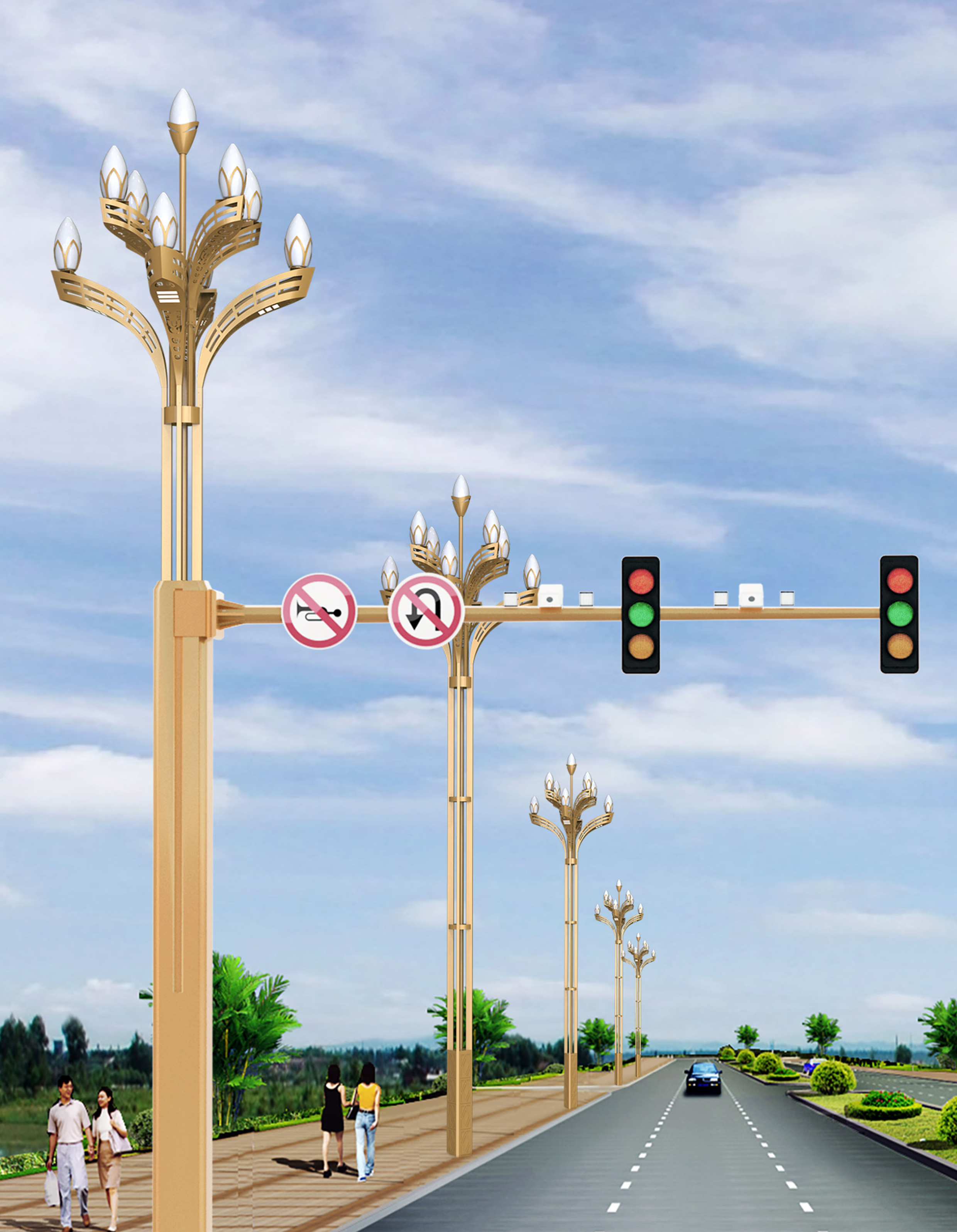 信号灯生产车间